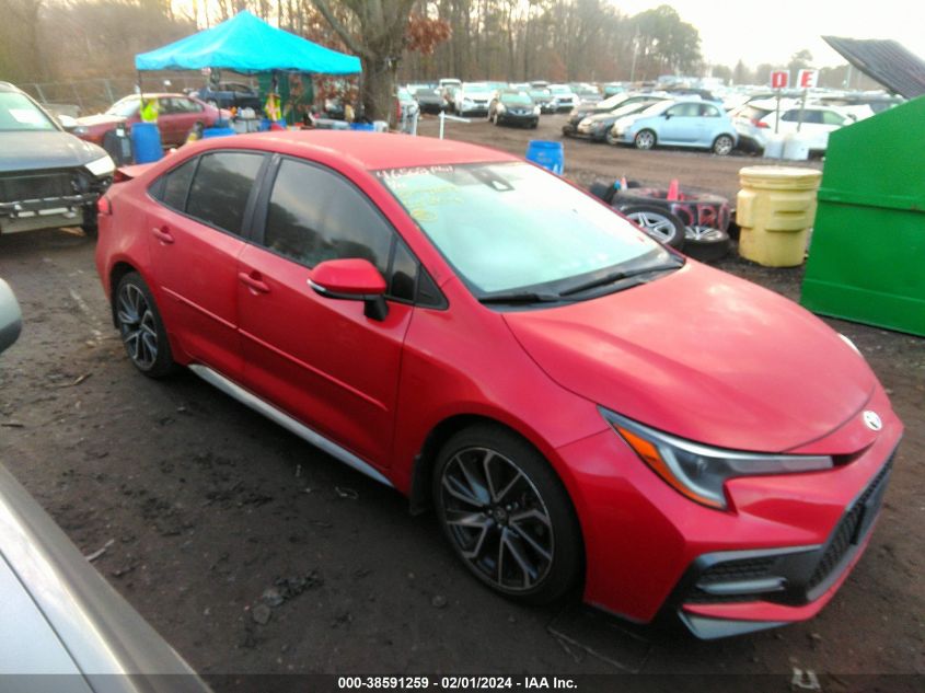 2020 TOYOTA COROLLA SE/NIGHT SHADE - JTDS4RCE9LJ025518