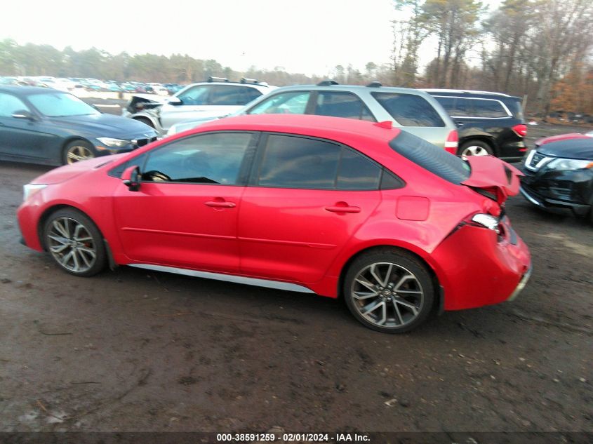 2020 TOYOTA COROLLA SE/NIGHT SHADE - JTDS4RCE9LJ025518