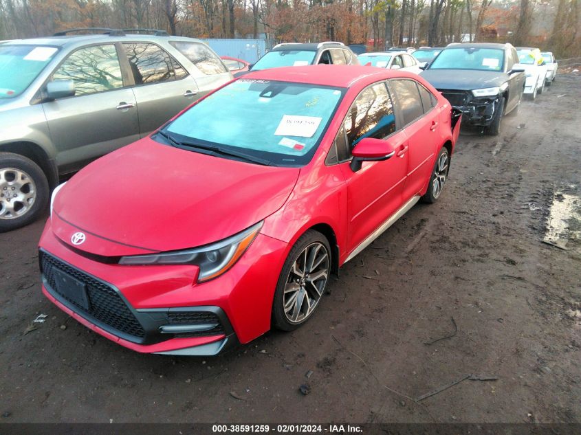 2020 TOYOTA COROLLA SE/NIGHT SHADE - JTDS4RCE9LJ025518