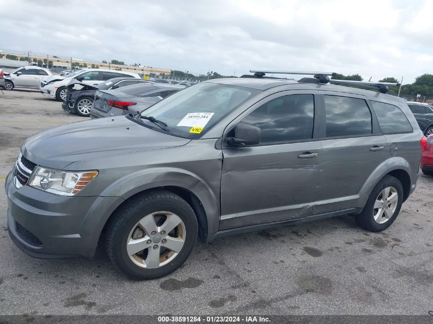 2013 DODGE JOURNEY SE - 3C4PDCAB0DT529915
