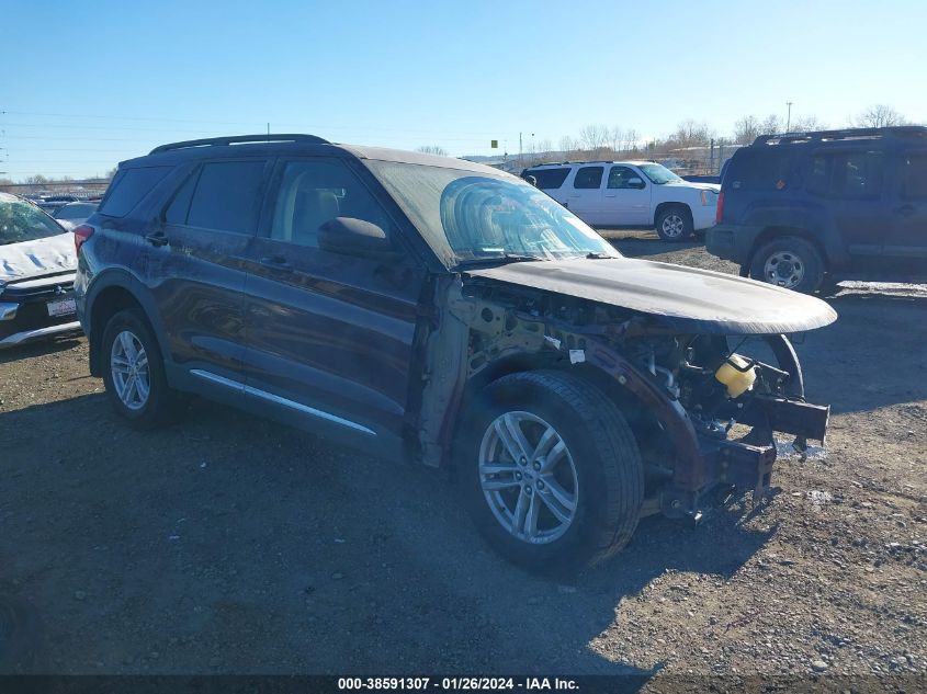 2022 FORD EXPLORER XLT - 1FMSK8DH5NGB71161