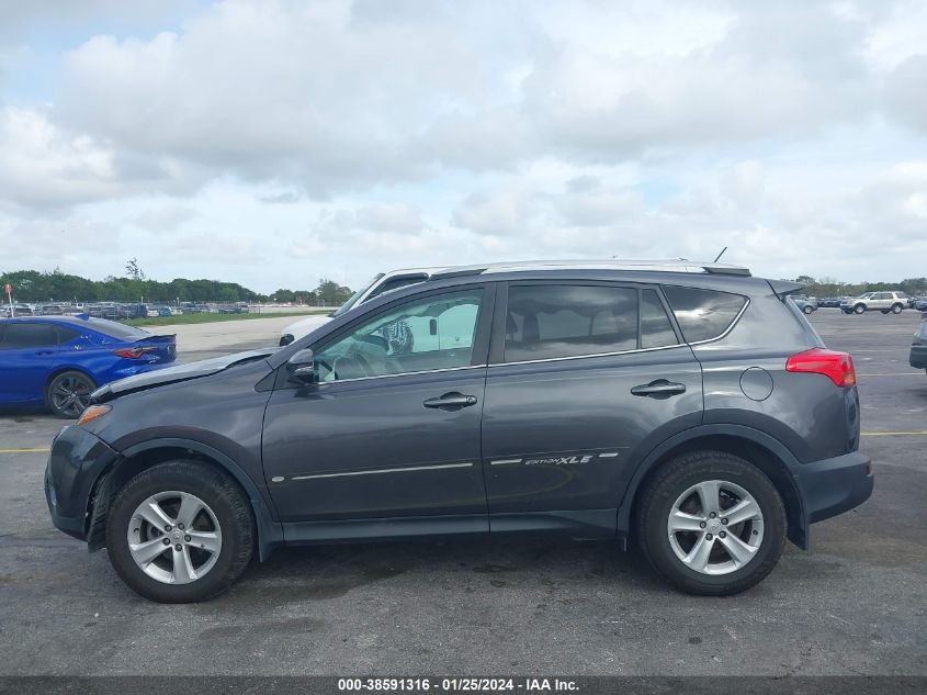 2014 TOYOTA RAV4 XLE - 2T3WFREV7EW092020