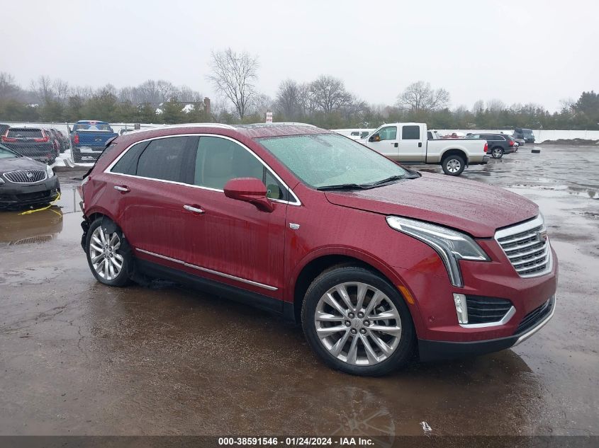 1GYKNFRS8HZ166303 CADILLAC XT5 PLATINUM 2017