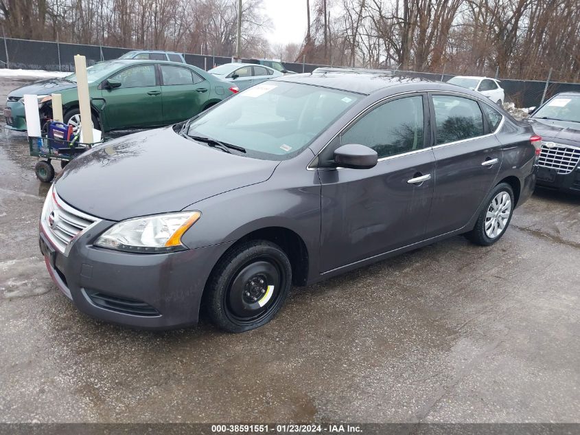 2015 NISSAN SENTRA FE+ S/S/SL/SR/SV - 3N1AB7AP9FY260305