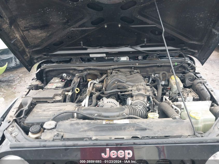 2014 JEEP WRANGLER UNLIMITED SPORT - 1C4BJWDG9EL327504