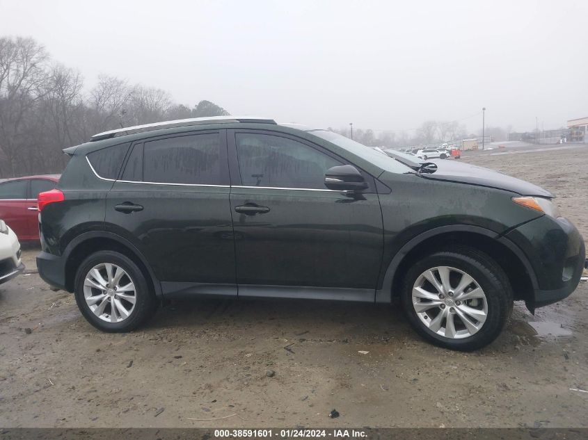 2013 TOYOTA RAV4 LIMITED - 2T3YFREV2DW066822