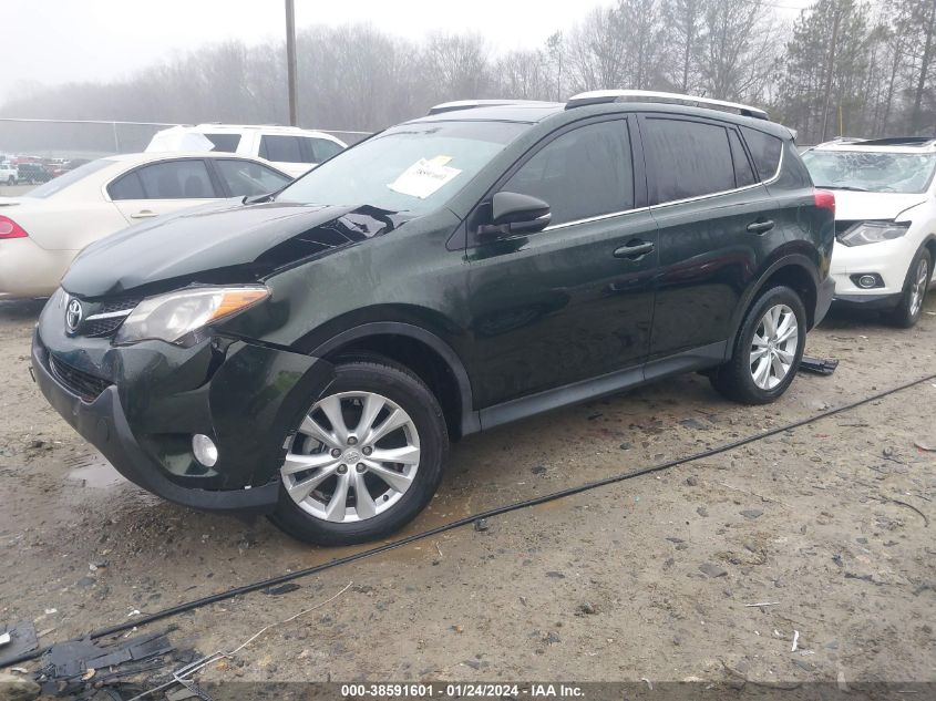 2013 TOYOTA RAV4 LIMITED - 2T3YFREV2DW066822