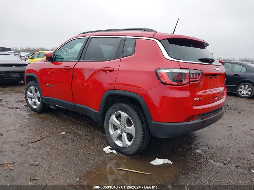 2018 JEEP COMPASS LATITUDE 4X4 - 3C4NJDBB9JT270454