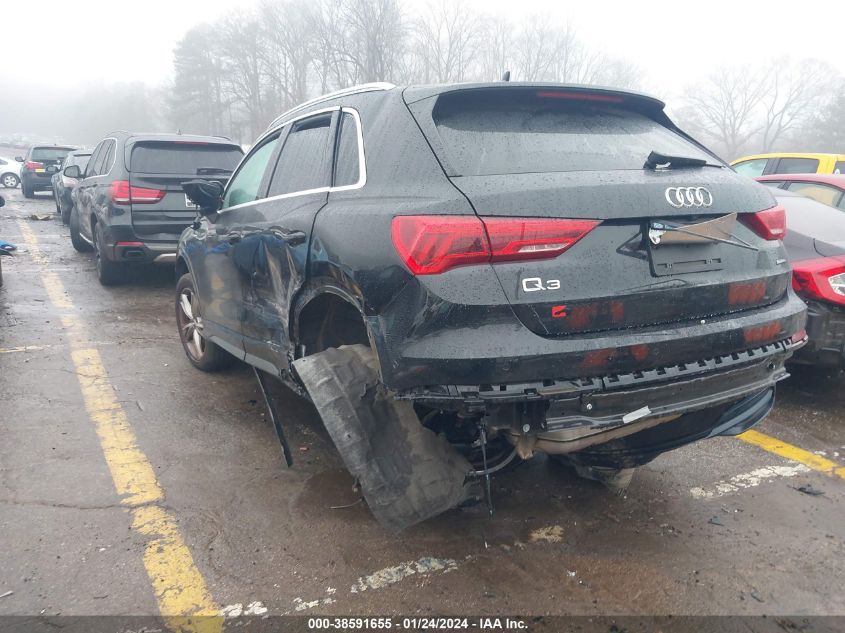 2020 AUDI Q3 PREMIUM PLUS 45 TFSI S LINE QUATTRO TIPTRONIC - WA1EECF3XL1026415