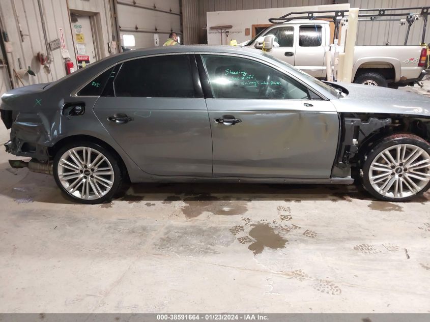 2017 AUDI A4 2.0T PREMIUM - WAUENAF43HN023274