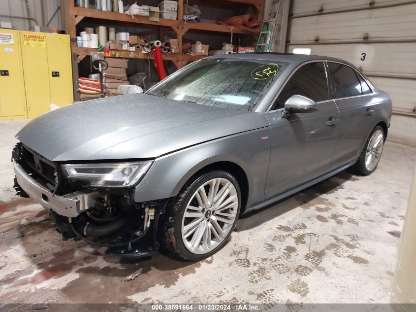 2017 AUDI A4 2.0T PREMIUM - WAUENAF43HN023274