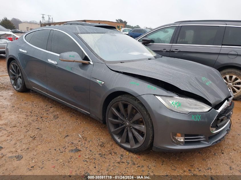 2014 TESLA MODEL S P85 - 5YJSA1H17EFP37584