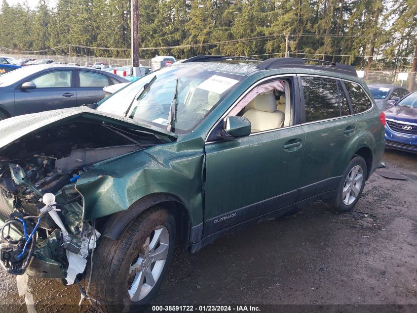 2013 SUBARU OUTBACK 2.5I LIMITED - 4S4BRBKC3D3315621