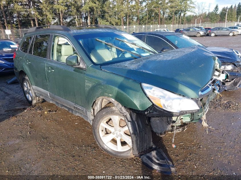 2013 SUBARU OUTBACK 2.5I LIMITED - 4S4BRBKC3D3315621