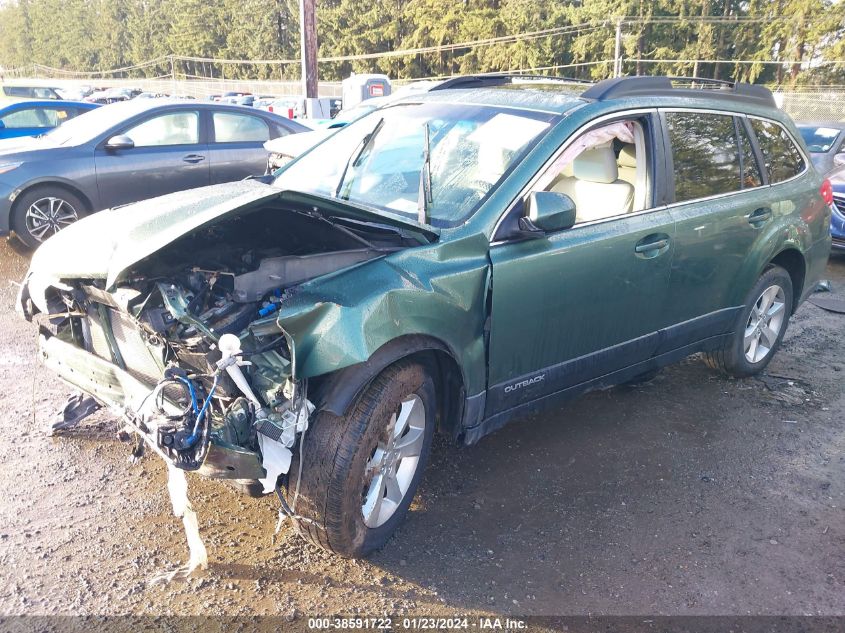 2013 SUBARU OUTBACK 2.5I LIMITED - 4S4BRBKC3D3315621