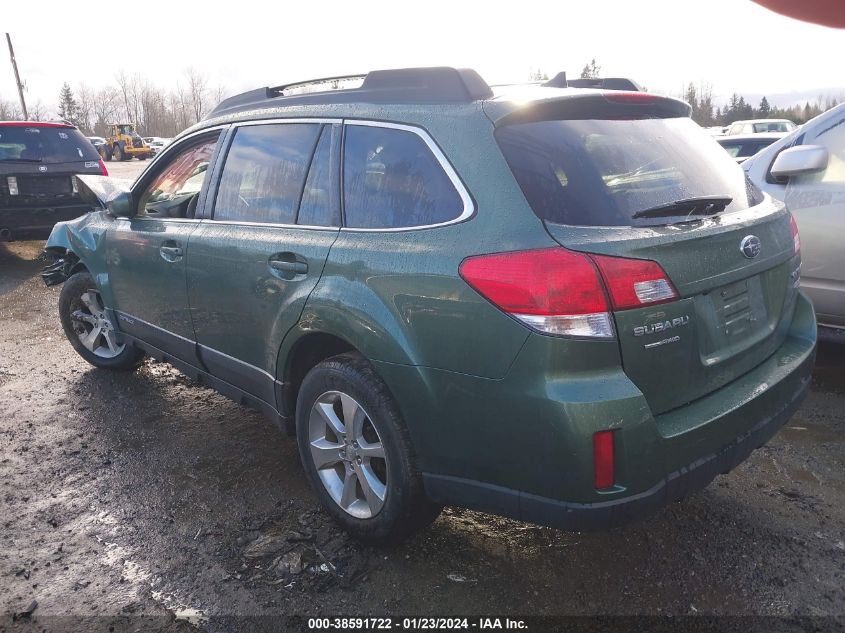 2013 SUBARU OUTBACK 2.5I LIMITED - 4S4BRBKC3D3315621