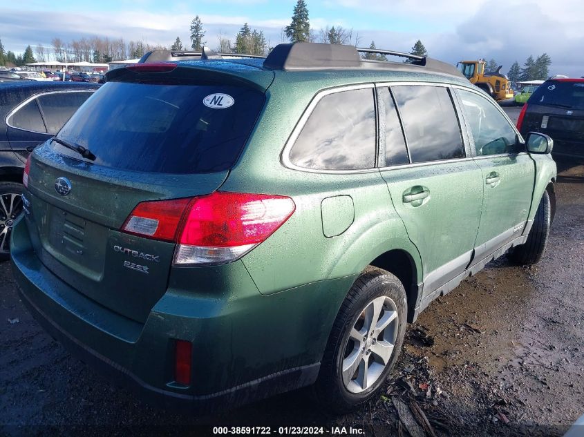 2013 SUBARU OUTBACK 2.5I LIMITED - 4S4BRBKC3D3315621