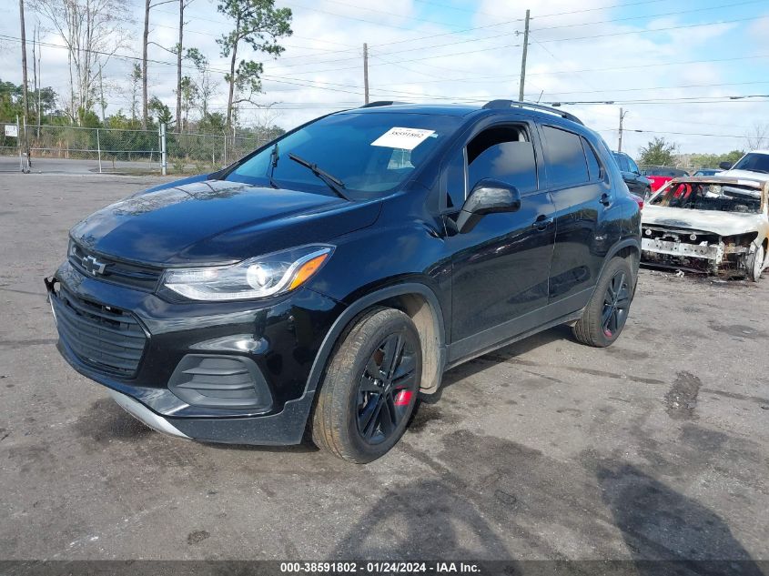 2021 CHEVROLET TRAX AWD LT - KL7CJPSB3MB357388