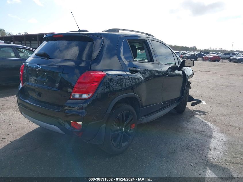 2021 CHEVROLET TRAX AWD LT - KL7CJPSB3MB357388