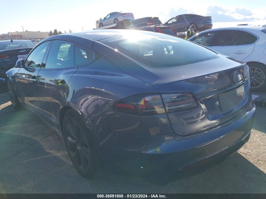 2022 TESLA MODEL S DUAL MOTOR ALL-WHEEL DRIVE - 5YJSA1E52NF493415