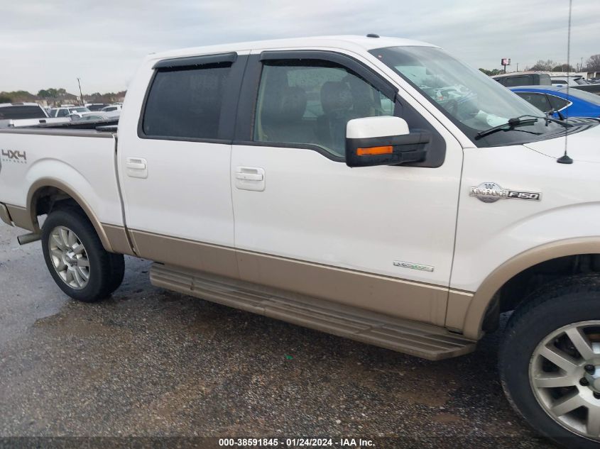 2014 FORD F-150 KING RANCH - 1FTFW1ET2EKD44975