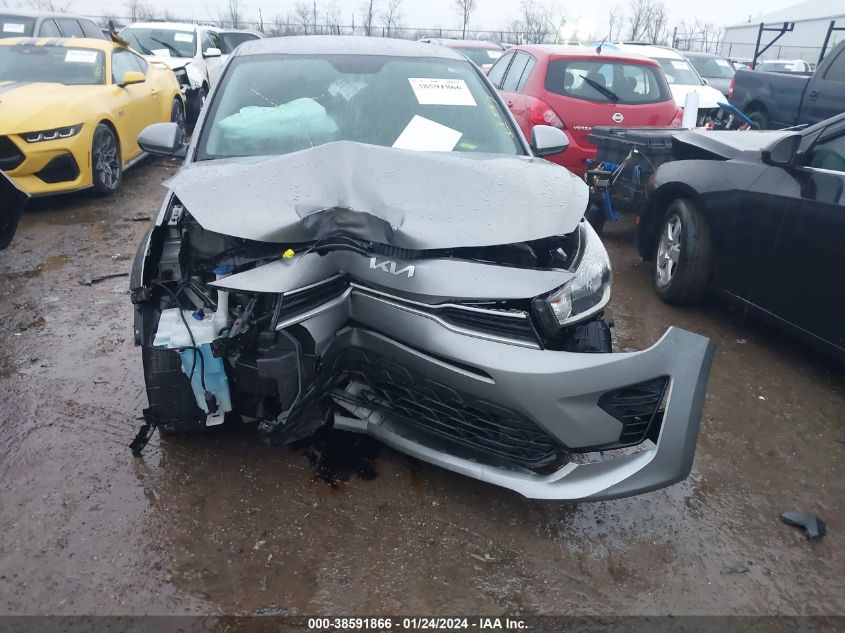 2022 KIA RIO S - 3KPA24ADXNE478156
