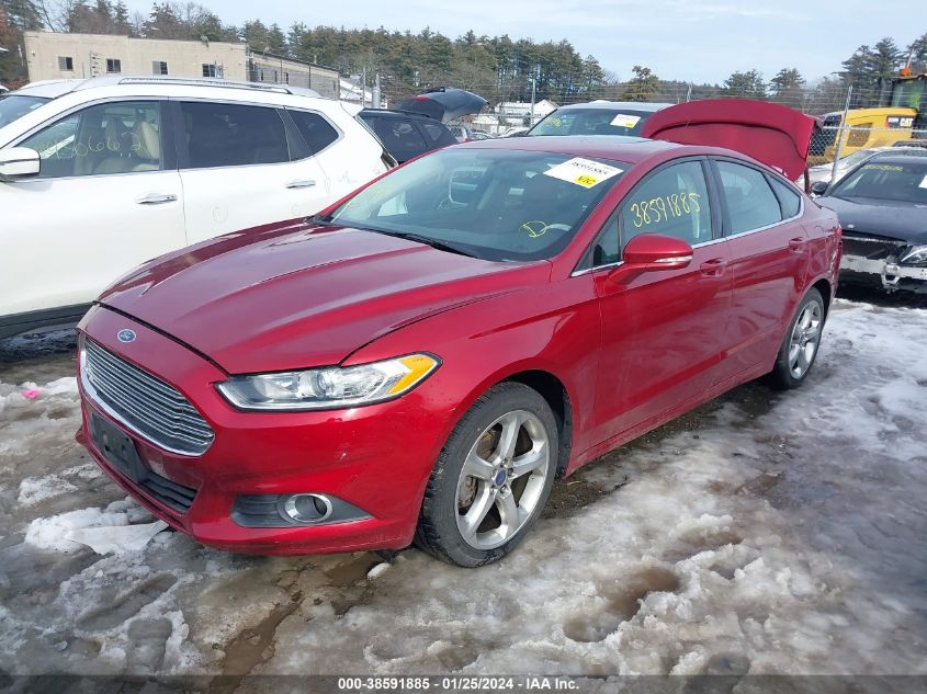 2014 FORD FUSION SE - 3FA6P0HDXER223334