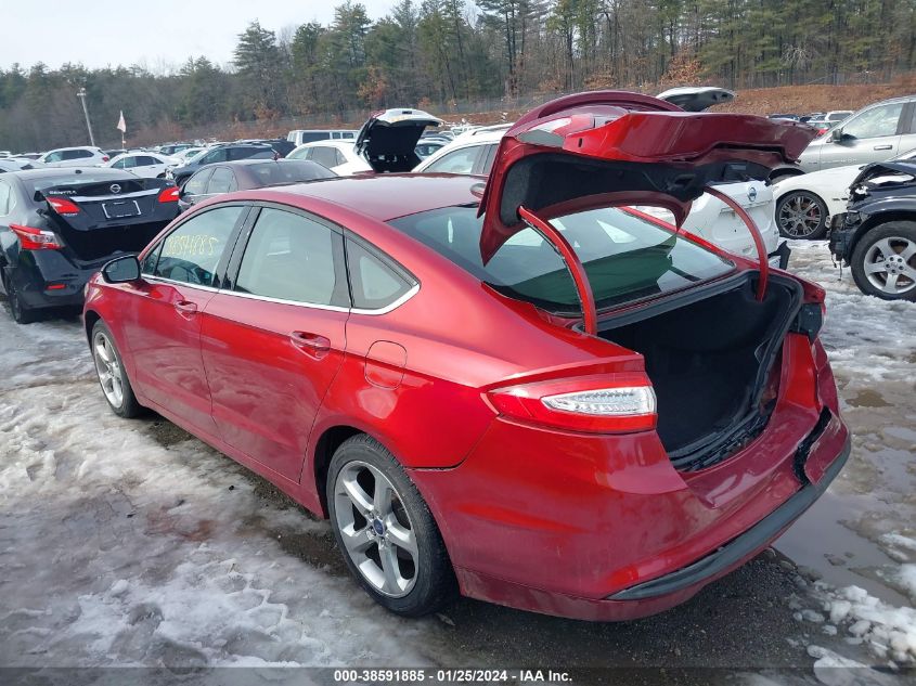 2014 FORD FUSION SE - 3FA6P0HDXER223334