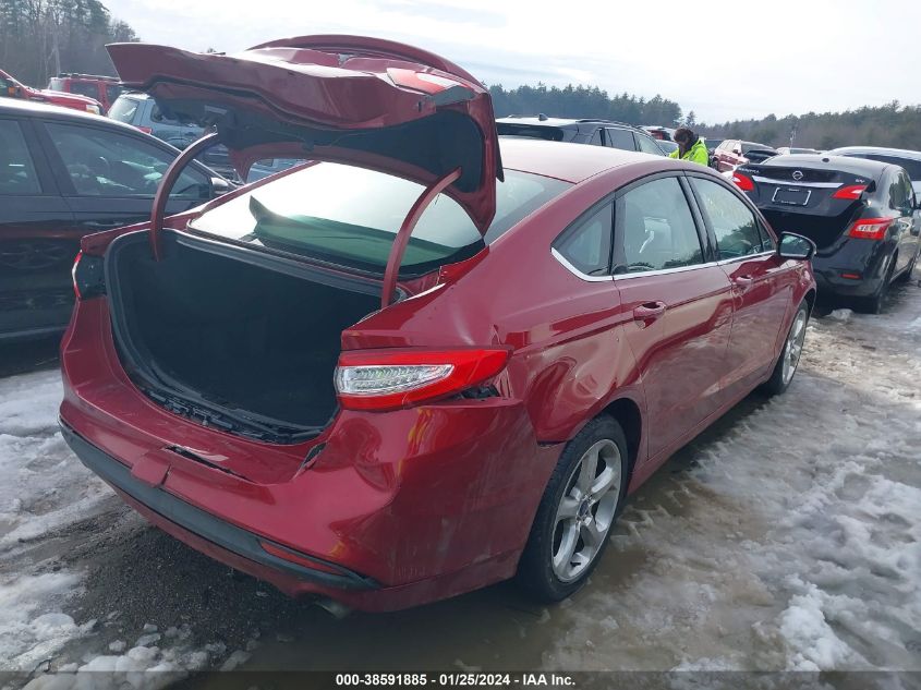 2014 FORD FUSION SE - 3FA6P0HDXER223334