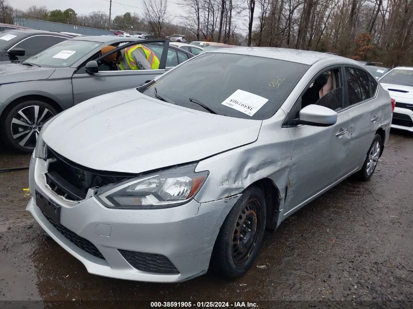 2016 NISSAN SENTRA S - 3N1AB7AP9GY270155