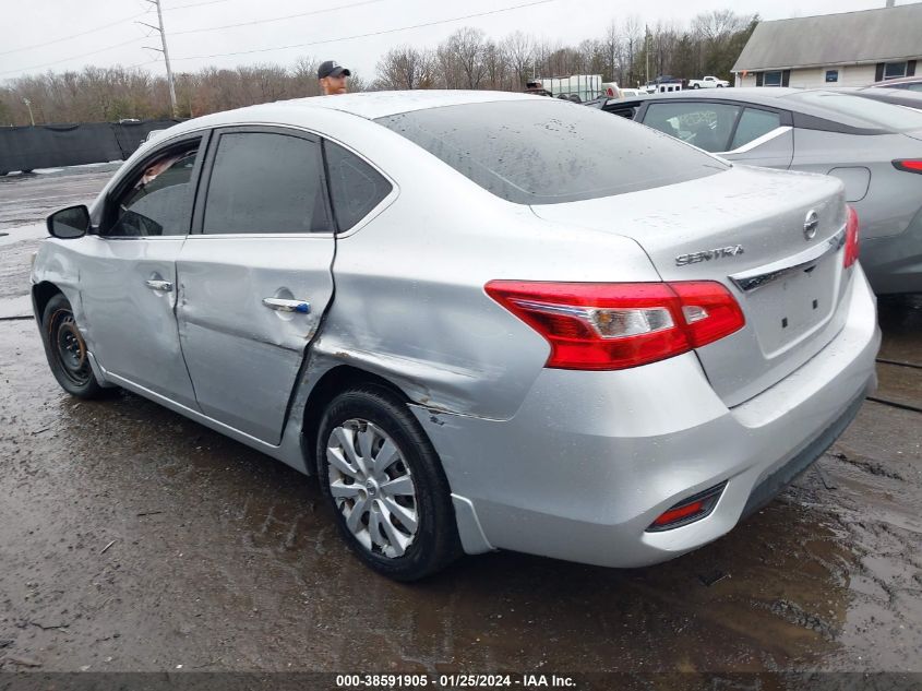 2016 NISSAN SENTRA S - 3N1AB7AP9GY270155