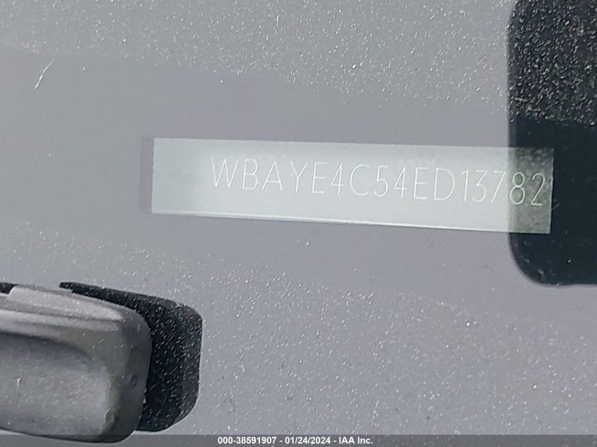 2014 BMW 740LI - WBAYE4C54ED137829