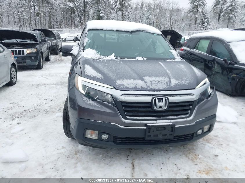 2019 HONDA RIDGELINE RTL-T - 5FPYK3F62KB029974