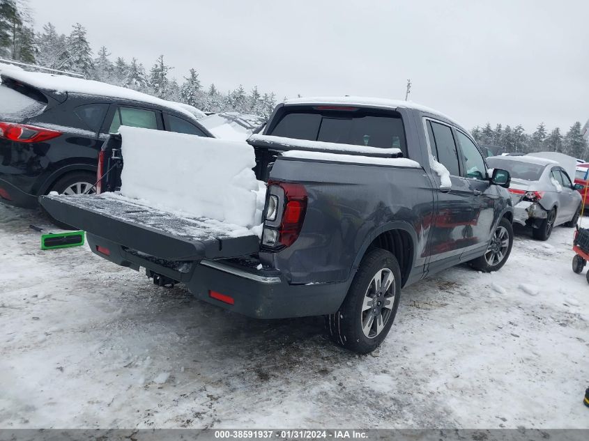 2019 HONDA RIDGELINE RTL-T - 5FPYK3F62KB029974