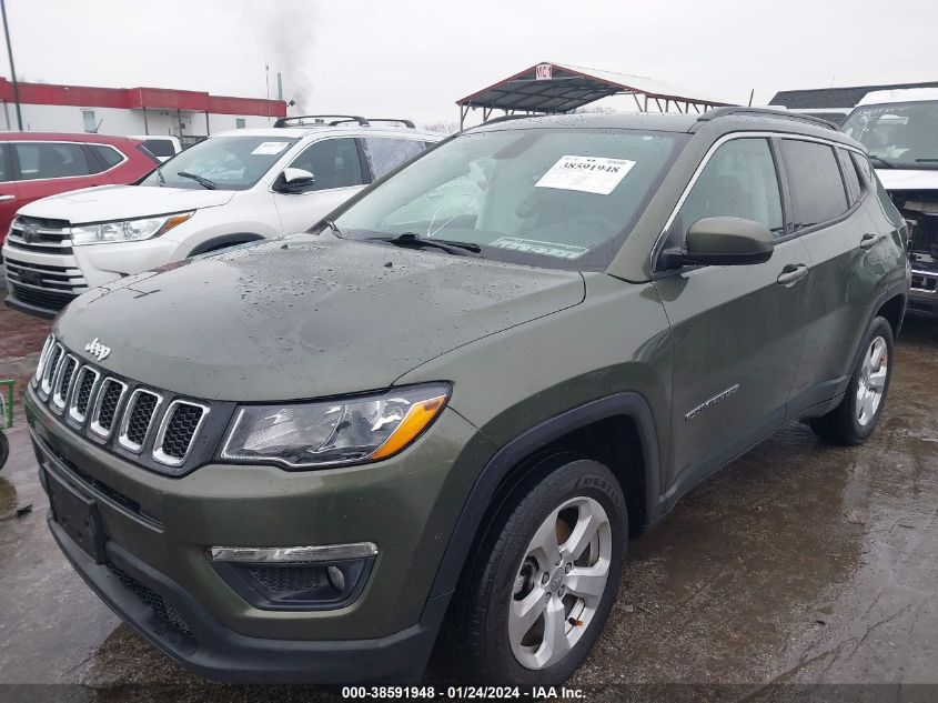 2019 JEEP COMPASS LATITUDE 4X4 - 3C4NJDBB6KT839018