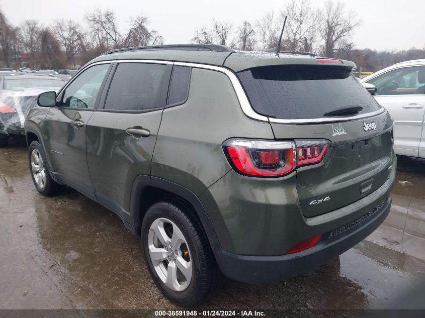 2019 JEEP COMPASS LATITUDE 4X4 - 3C4NJDBB6KT839018