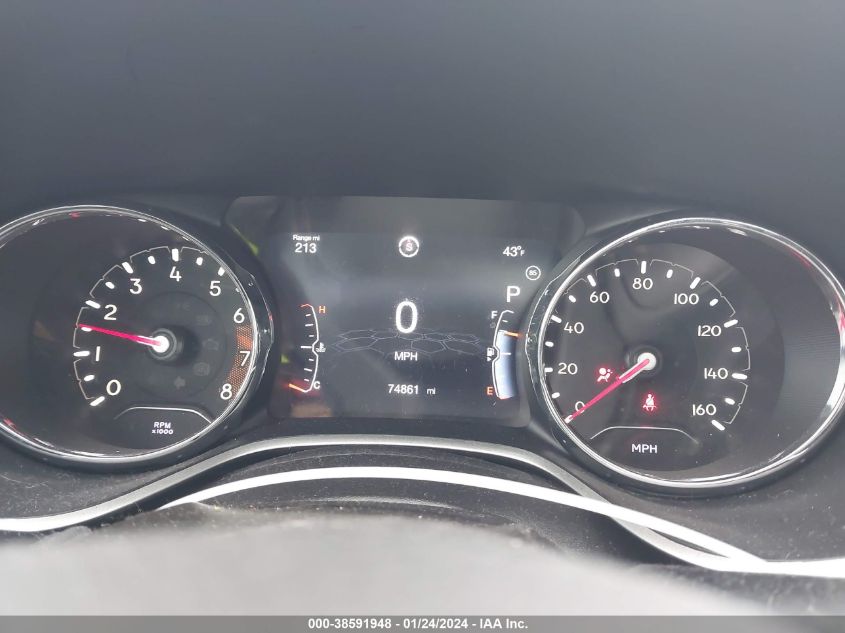 2019 JEEP COMPASS LATITUDE 4X4 - 3C4NJDBB6KT839018