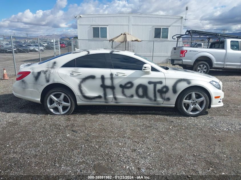 2014 MERCEDES-BENZ CLS 550 WDDLJ7DB2EA122963