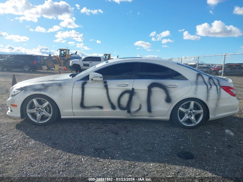 2014 MERCEDES-BENZ CLS 550 WDDLJ7DB2EA122963
