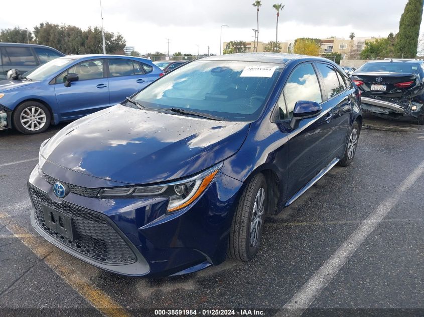 2022 TOYOTA COROLLA LE - JTDEAMDEXNJ046808