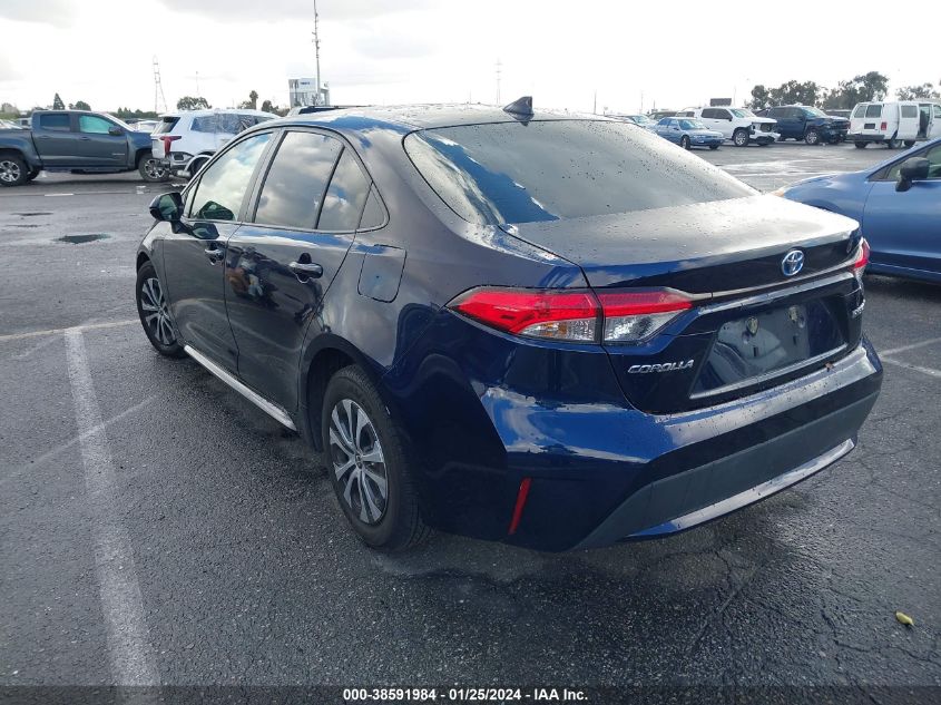 2022 TOYOTA COROLLA LE - JTDEAMDEXNJ046808