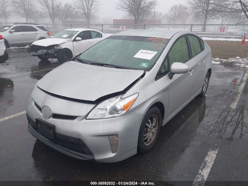2014 TOYOTA PRIUS TWO - JTDKN3DU8E0366885