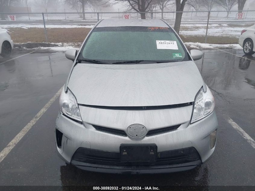 2014 TOYOTA PRIUS TWO - JTDKN3DU8E0366885