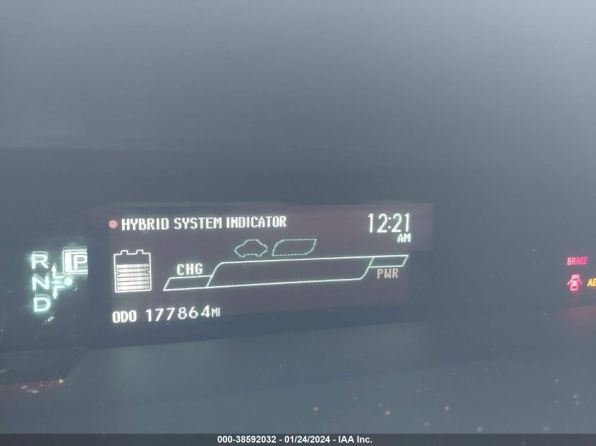 2014 TOYOTA PRIUS TWO - JTDKN3DU8E0366885