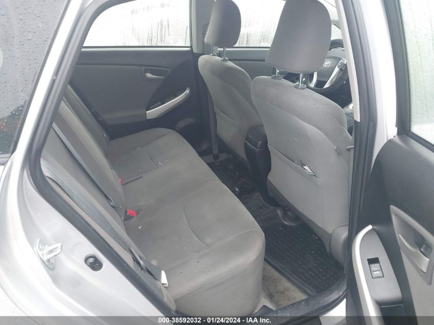 2014 TOYOTA PRIUS TWO - JTDKN3DU8E0366885