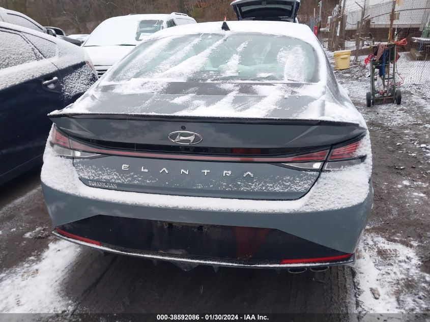 2021 HYUNDAI ELANTRA N LINE - KMHLR4AF7MU196655