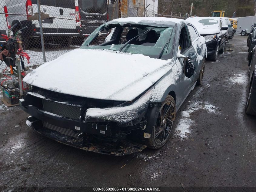 2021 HYUNDAI ELANTRA N LINE - KMHLR4AF7MU196655