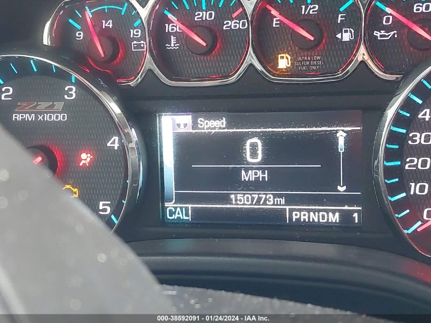 2016 CHEVROLET SILVERADO 2500HD LTZ - 1GC1KWE84GF191221