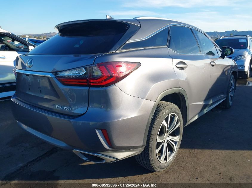 2017 LEXUS RX 350 - 2T2ZZMCA8HC077592