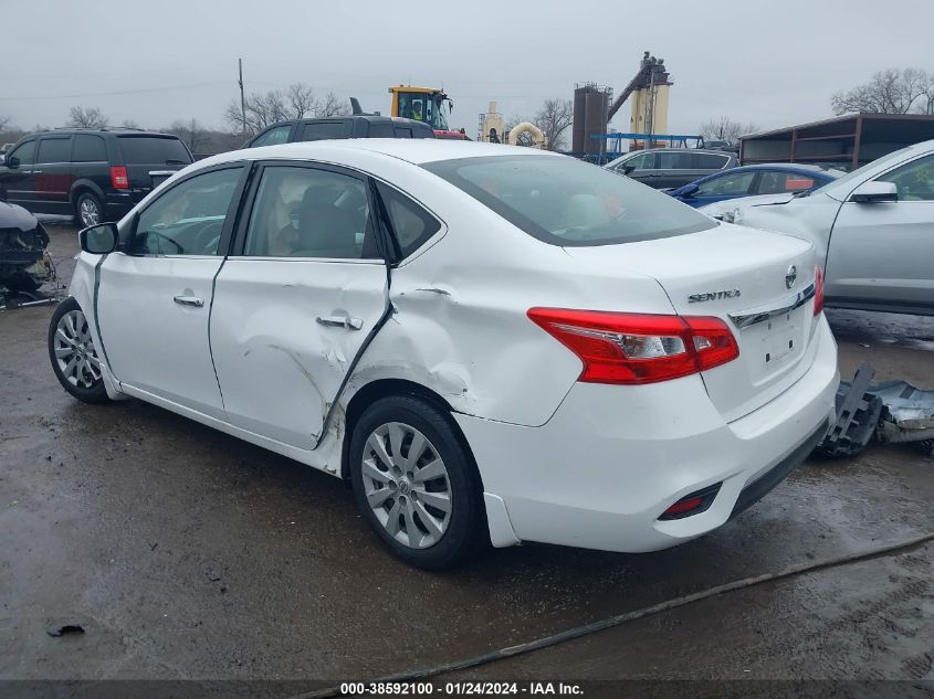 2016 NISSAN SENTRA S - 3N1AB7AP8GY276075